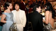 Golden Globe Awards 2025 Moments: Selena Gomez and Benny Blanco, Timothée Chalamet and Kylie Jenner All Loved Up (Pics and Video)