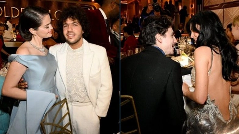 Golden Globe Awards 2025 Moments: Selena Gomez and Benny Blanco, Timoth&eacute;e Chalamet and Kylie Jenner All Loved Up (Pics and Video)