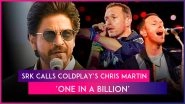 Shah Rukh Khan Reacts to Chris Martin&rsquo;s Shoutout at Coldplay Mumbai Concert With Heartfelt Words