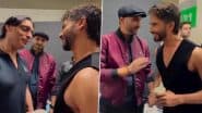 Shoaib Akhtar, Harbhajan Singh Meet Bollywood Actor Shahid Kapoor; Ex-Pakistan Pacer Says 'Keep Doing Wonders Like You Did in Kabir Singh' (See Pic and Video)