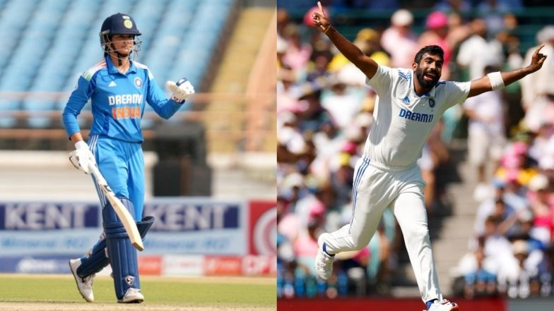 BCCI Awards 2025: Jasprit Bumrah and Smriti Mandhana Take Best International Cricketer Award