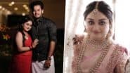 ‘Kudumbavilakku’ Actress Sreelakshmi Sreekumar Gets Married to Jose Shaji (See Pics & Watch Videos)