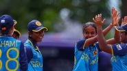 How To Watch Sri Lanka U19 vs West Indies U19 Free Live Streaming Online of ICC Women's U19 World Cup 2025 Match? Get Telecast Details of SL-W U19 vs WI-W U19 Cricket Match on TV