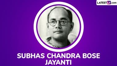 Subhas Chandra Bose Jayanti 2025: President Droupadi Murmu, PM Narendra Modi, LoP Rahul Gandhi and Others Pay Tribute to Netaji on His 128th Birth Anniversary