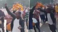 Sultanpur: Man Seen Dancing During His Father's Funeral Procession in Uttar Pradesh, Video Goes Viral