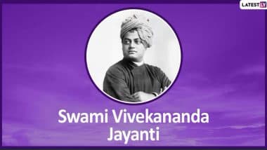 Swami Vivekananda Jayanti 2025 Quotes and Messages: Share Wishes, Greetings, HD Images and Wallpapers To Honour the Spiritual Leader on His Birth Anniversary