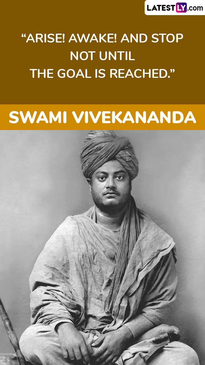 Swami Vivekananda Quotes and HD Wallpapers To Share on National Youth Day 2025