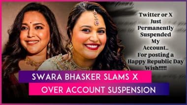 Swara Bhasker’s X Account Suspended Over Alleged ‘Copyright Infringements’; Actress Demands Reinstatement