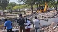 Tamil Nadu Firecracker Factory Blast: 6 Killed, Several Injured in Explosion at Firecracker Manufacturing Unit at Sattur in Virudhnagar District (Watch Video)