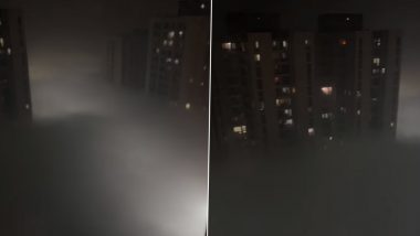 Noida Turns Gotham City As Visibility Drops With Thick Smog Shrouding Buildings Amid Delhi Air Quality Crisis, Instagram Reel Goes Viral (Watch Video)