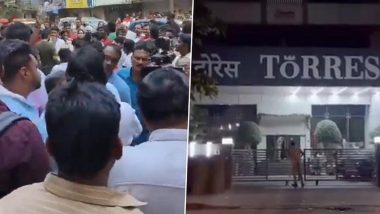 Torres Jewellery Scam: Duped by Ponzi Scheme, Angry Investors Protest Outside Torres Jewellery's Offices in Mumbai and Navi Mumbai, Company Blames CEO Tausif Reyaz and CA Abhishek Gupta (Videos)