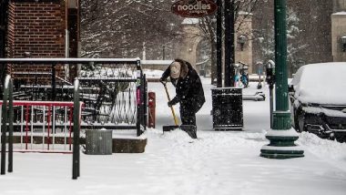 US Winter Storm 2025: Heaviest Snowfall in Decade Possible As Polar Vortex, Wintry Blast Roil Parts of Central America