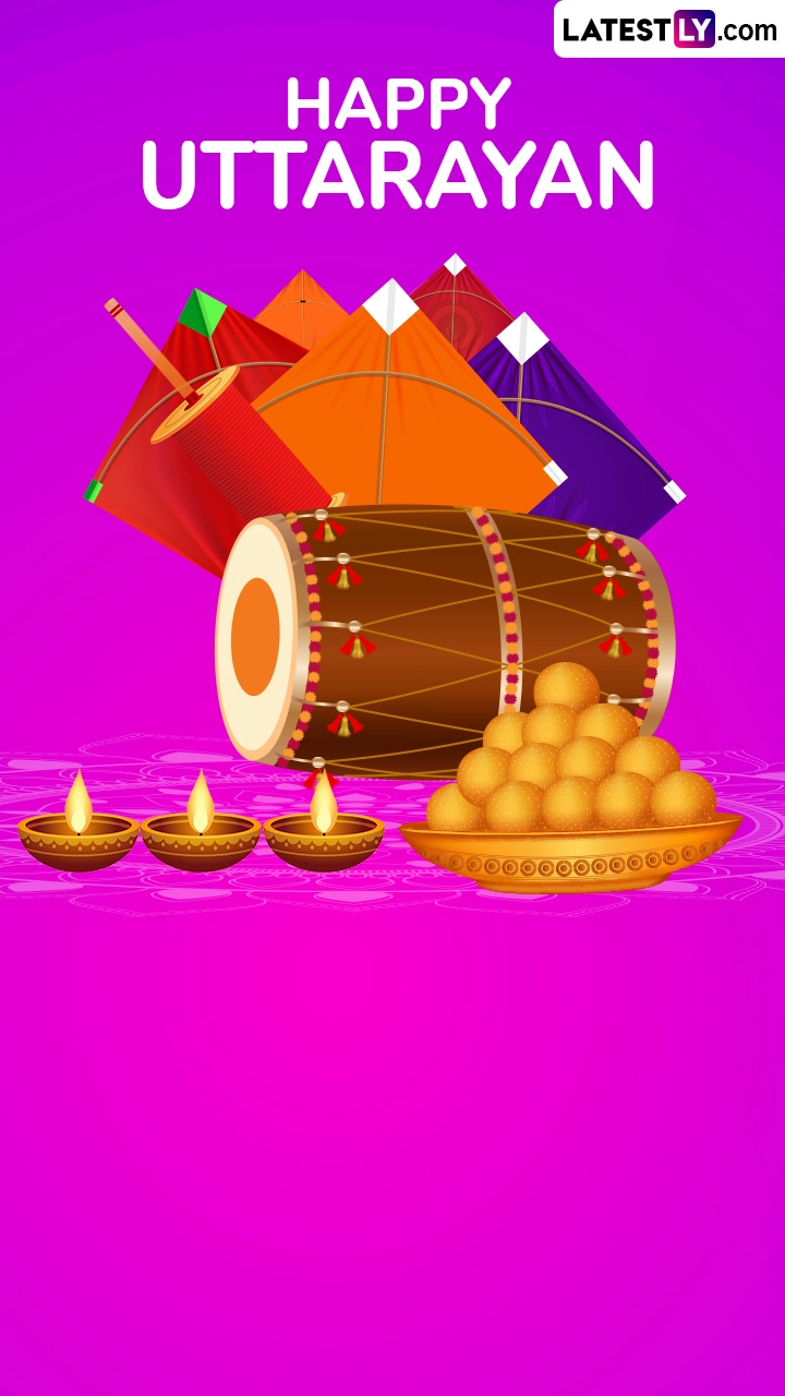 Happy Uttarayan 2025 Greetings and WhatsApp Status Messages for Near and Dear Ones