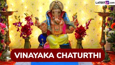 Vinayaka Chaturthi 2025 Wishes, Messages and Wallpapers: Share Greetings, Quotes, HD Images and Photos To Celebrate the Auspicious Day To Worship Lord Ganesha