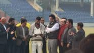 Virat Kohli Felicitated by DDCA President Rohan Jaitley After Day 2 of Delhi vs Railways Ranji Trophy 2024–25 Match (Watch Video)