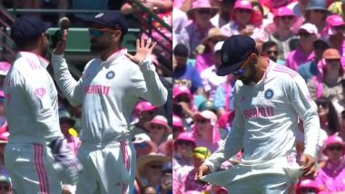 Virat Kohli Shows His Empty Pockets to Crowd at SCG, Reminds Fans of 2018 Sandpaper Scandal After Steve Smith's Dismissal During IND vs AUS 5th Test 2024-25 (Watch Video)