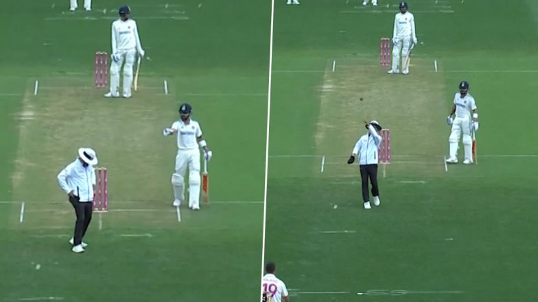 'Where Is the Ball? You Got the Ball in Your Pocket' Virat Kohli's Hilarious Reminder for Umpire Caught On Stump Mic During IND vs AUS 5th Test in BGT 2024–25 (Watch Video)