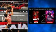 WWE Raw Claims Number One Spot on Netflix's Top 10 TV Shows in USA, Surpasses Squid Game Season 2