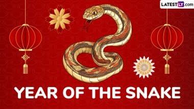 Year of the Snake 2025 Images and Chinese New Year Wishes: Share Happy Lunar New Year Messages, Greetings and Wallpapers To Celebrate the Year of Wood Snake