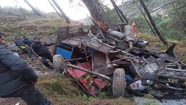 Uttarakhand Road Accident: 6 Dead, 22 Injured As Bus Falls Into 100-Meters-Deep-Gorge in Pauri Garhwal