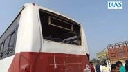 Pune-Nashik Highway Road Accident: Nine Killed After Truck Dashes Car From Behind in Narayangaon Area (Watch Video)
