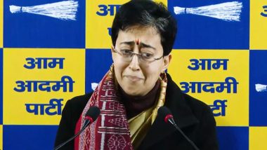 Delhi CM Atishi Breaks Down at Press Conference, Says BJP's Ramesh Bidhuri Is Abusing Her 80-Year-Old Educationist Father (Watch Video)