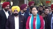Yamuna Ammonia-Level Row: Delhi CM Atishi and Punjab CM Bhagwant Mann Meet Election Commission, Accuse BJP-Led Haryana Government of Contamination (Watch Video)