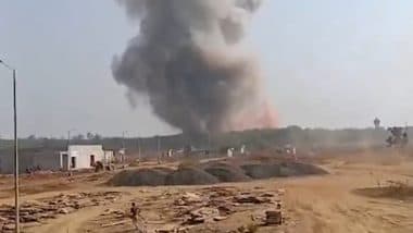 Bhandara Factory Blast: 8 Killed in Huge Explosion at Ordnance Factory in Maharashtra; CM Devendra Fadnavis Responds (Watch Videos)