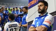 Abhishek Bachchan Celebrates Majhi Mumbai's Victory in ISPL 2025 with Sachin Tendulkar and Team (View Pics)