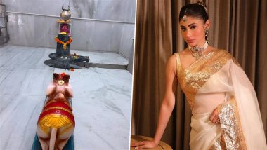 New Year 2025: Mouni Roy Begins the Year with a Spiritual Touch