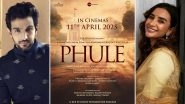 &lsquo;Phule&rsquo; Release Date: Pratik Gandhi and Patralekhaa Bring the Story of Mahatma Phule and Savitribai Phule to Theatres on April 11 (View Poster)