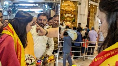 Manushi Chhillar Shares Heartfelt Photos from Siddhivinayak Temple Visit, Welcomes 2025 with Blessings (View Pics)