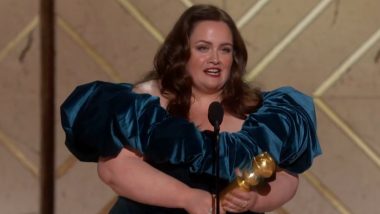 Golden Globe Awards 2025: Jessica Gunning Wins Best Supporting Actress for ‘Baby Reindeer’ (Watch Video)