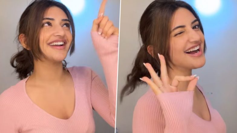 Sreeleela’s ‘Thank You God’ Dance Reel Marks a Grateful Start to 2025 (Watch Video)