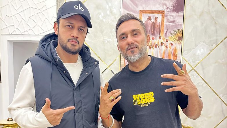 Yo Yo Honey Singh Calls Pakistani Singer Atif Aslam His ‘Borderless Brother’ in New Post (View Pic)