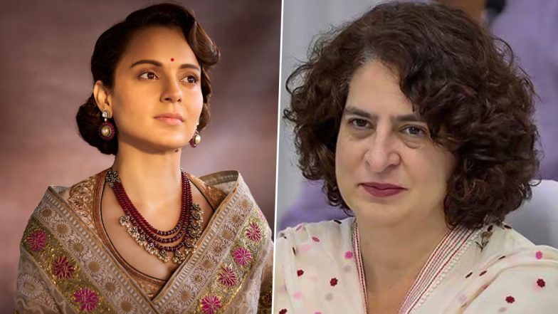 ‘Emergency’: Kangana Ranaut Invites Priyanka Gandhi and Family To Watch Her Film on Former Prime Minister Indira Gandhi