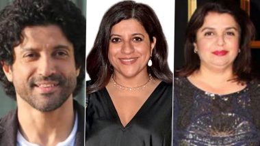 Farhan Akhtar Birthday: Zoya Akhtar and Farah Khan Share Heartfelt Wishes for Their Beloved Brother (View Pic and Video)