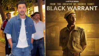 ‘Black Warrant’: Ranbir Kapoor Attends Cousin Zahan Kapoor’s Series Screening in Style (Watch Video)