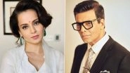 &lsquo;Indian Idol 15&rsquo;: Kangana Ranaut Offers Karan Johar a Meaty Role in Her Upcoming Film (Watch Video)