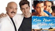 &lsquo;Kaho Naa Pyaar Hai&rsquo; Re-Release: Hrithik Roshan Recalls the Shocking Moment When His Father Rakesh Roshan Told Him He&rsquo;d Star in Film