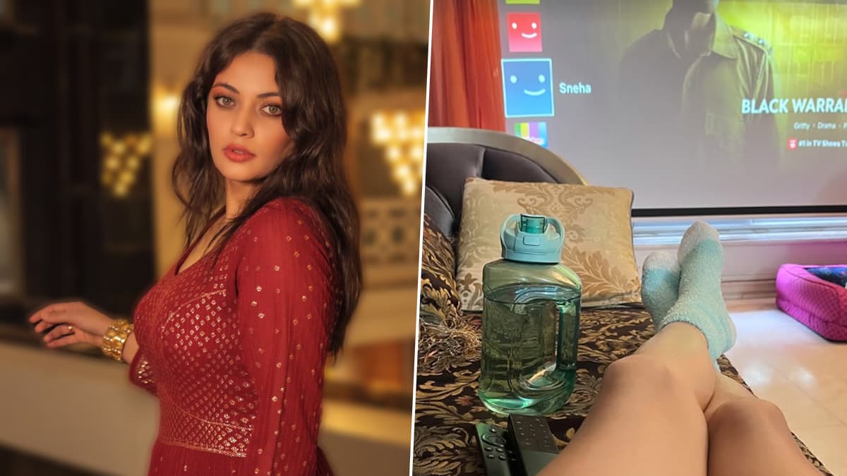 Sneha Ullal Watches ‘Black Warrant’ on Netflix While Battling Fever; Shares Cozy Moment
