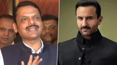 Saif Ali Khan Stabbing Case: CM Fadnavis Responds to Safety Concerns Following Actor’s Attack