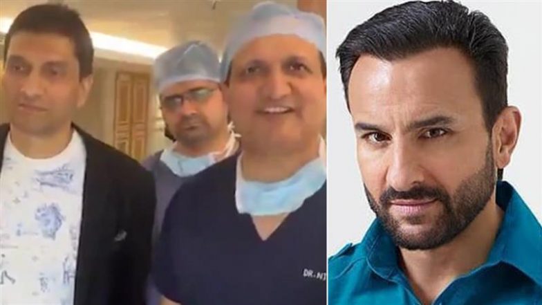 Saif Ali Khan Stabbing Case: Doctors Confirm Surgery Success and Actor’s Recovery (Watch Video)
