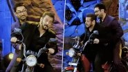 &lsquo;Bigg Boss 18&rsquo; Finale: Salman Khan and Aamir Khan Recreate Iconic &lsquo;Andaz Apna Apna&rsquo; Scene on Stage (Watch Video)