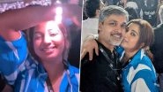 Coldplay Mumbai Concert: Shreya Ghoshal Attends With Husband and Father, Says &lsquo;Couldn&rsquo;t Stop My Tears for Fix You&rsquo; (View Pics and Videos)