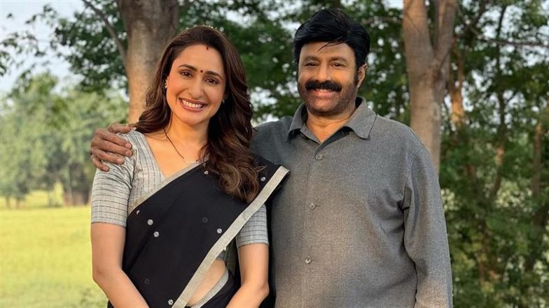 ‘Daaku Maharaaj’: Pragya Jaiswal Calls Nandamuri Balakrishna Her Lucky Charm After Film’s Record-Breaking Success at Box Office (View Post)