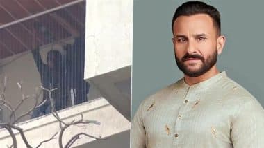 Saif Ali Khan Stabbing Case: CCTV Cameras Installed at Actor’s Bandra Residence After Intruder Attack (Watch Video)