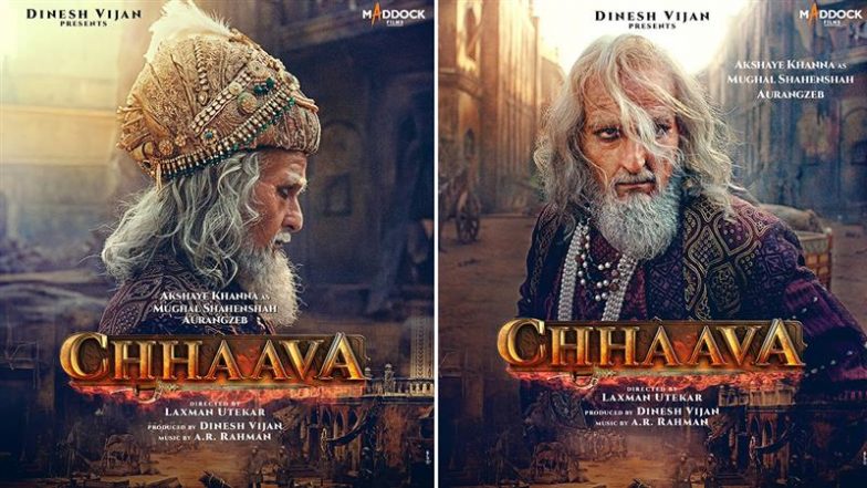 ‘Chhaava’: Akshaye Khanna’s Ruthless Aurangzeb Poster Raises Excitement for the Upcoming Film (View Pics)