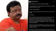 &lsquo;Syndicate&rsquo;: Ram Gopal Varma&rsquo;s Upcoming Thriller To Explore India&rsquo;s Dangerous Criminal Organization (View Post)