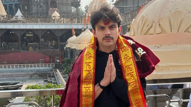 ‘Sky Force’: Veer Pahariya Seeks Blessings at Mahakaleshwar Temple Ahead of Film Release on January 24, 2025 (View Pics)